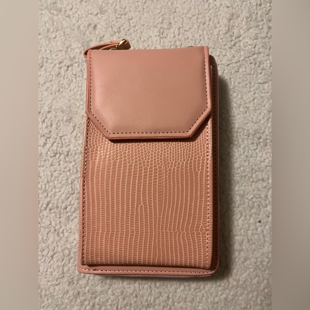 brand new pink wallet